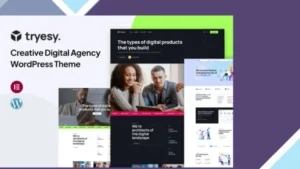 Tryesy - Creative Digital Agency WordPress Theme