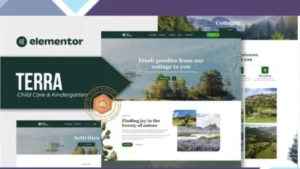 Tula - Nature Cottages Elementor Template Kit