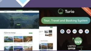 Turio - Tour and Travel WordPress Theme