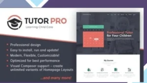 Tutor Pro - Education WordPress Theme