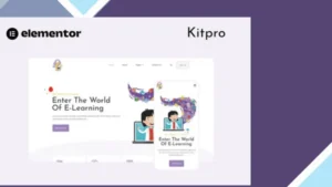 Tutturu E-Learning Service Elementor Template Kit