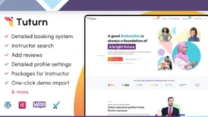 Tuturn - Online Tuition and Tutor Marketplace WordPress Plugin