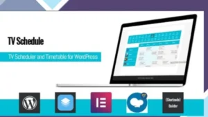 TV Schedule and Timetable for WordPress