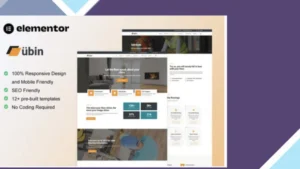 Ubin - Flooring Service Elementor Template Kit