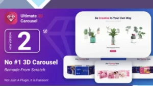 Ultimate 3D Carousel WordPress Plugin
