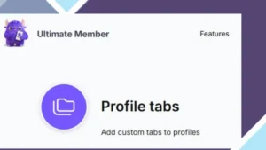 Ultimate Member - Profile tabs