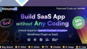 UltimateAI - OpenAI Content Generation WordPress App as SaaS