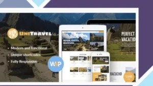 UniTravel - Travel Agency and Tourism Bureau WordPress Theme