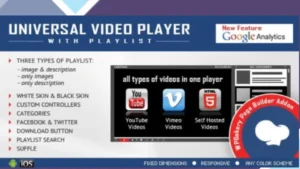 Universal Video Player for WPBakery Page Builder
