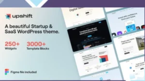 Upshift - Startup and SaaS WordPress Theme
