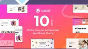 UpSkill - Education Online Courses LMS WordPress Theme