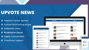 UpVote - Social Bookmarking WordPress Theme