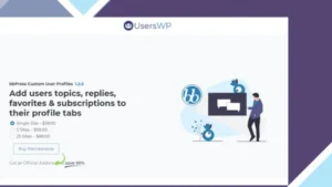 UsersWP bbPress Custom User Profiles