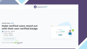 UsersWP Verified Users