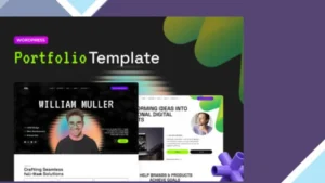 Vectra - Developer Portfolio Elementor Pro Template Kit