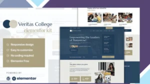 Veritas - University and School Elementor Template Kit