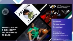 Verse - Music, Radio and Concert WordPress Theme