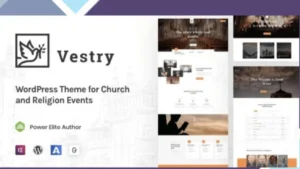 Vestry - Church WordPress Theme