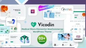 Vicodin - Medical Store WordPress Theme