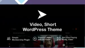 Videon - Video, Short WordPress Theme