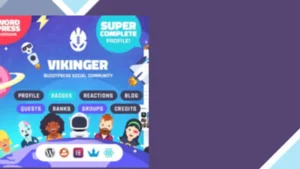 Vikinger BuddyPress and GamiPress Social Community