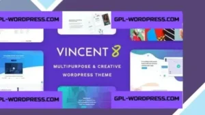 Vincent Eight Responsive Multipurpose WordPress Theme