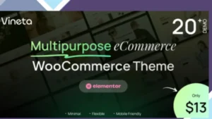 Vineta - Multipurpose WooCommerce WordPress Theme