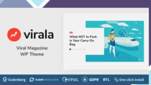 Virala - Viral Magazine WordPress Theme