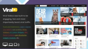 ViralVideo - Responsive Magazine WordPress Theme