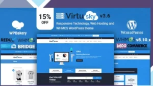 VirtuSky - Responsive Web Hosting and WHMCS WordPress Theme