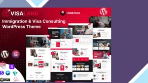 Visaland - Immigration and Visa Consulting WordPress