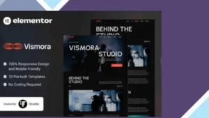 Vismora - Elementor Template Kit for Creative Studios