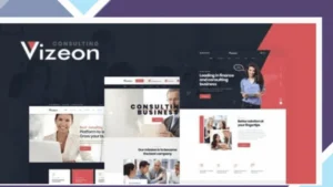 Vizeon - Business Consulting WordPress Themes