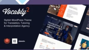 Vocably - Translation and Interpretation Agency WordPress Theme