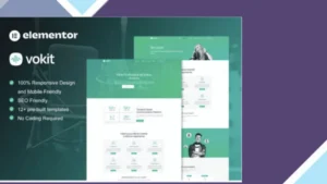 VoKit - Voice Over Services Elementor Template Kit