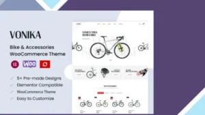 Vonica - Bike and Accessories WooCommerce Theme
