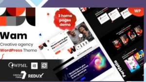 Wam - Creative Agency WordPress Theme