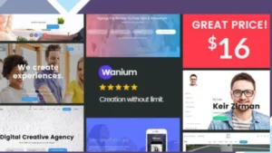 Wanium - A Elegant Multi-Concept Theme
