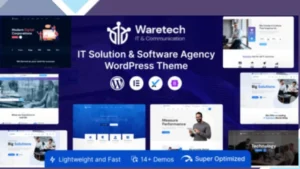 Waretech - IT Solutions and Technology WordPress Theme