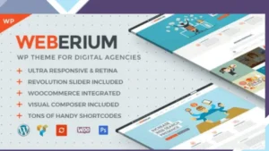 WeberiumTheme Tailored for Digital Agencies