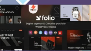 Webfolio - Creative Portfolio and Digital Agency WordPress Elementor Theme