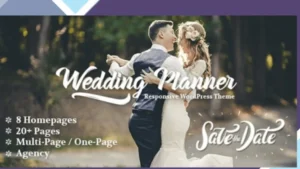Wedding Planner - Responsive WordPress Theme