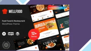 Wellfood - Fast Food Restaurant WordPress Theme