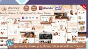 Wellnez - Beauty Spa and Wellness Salon WordPress Theme