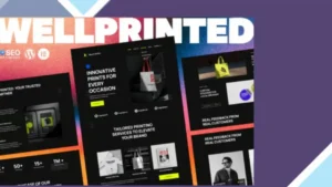 WellPrinted - Print Service Elementor Template Kit