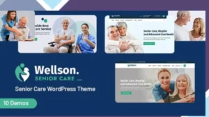 Wellson - Senior Care and Medical WordPress Theme
