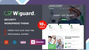 Wiguard - CCTV and Security WordPress Theme