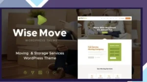 Wise Move - Relocation and Storage Services WordPress Theme