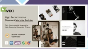 Wixi - Elementor WordPress Theme