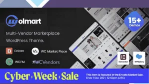 Wolmart - Multi-Vendor Marketplace WooCommerce Theme